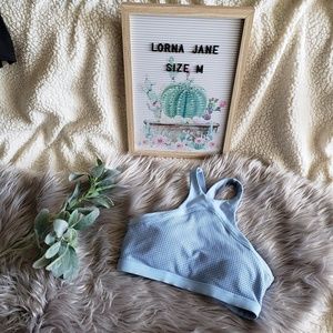 Lorna Jane periwinkle sports bra